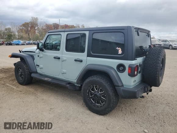 ✅ 2024 Jeep Wrangler Sport S • VIN: 1C4PJXDN4RW104110 • Lot: 90817695. Listed on Copart with 22,587 mi. Free auction sales archive from the USA and detailed vehicle history report at DreamBid. Image 2.