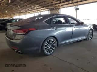 2015 Hyundai Genesis 3.8L z VIN KMHGN4JE5FU070396, wystawiony jako Copart lot #76513964 z przebiegiem 117 551 mil mil oraz Szkoda całkowita • Salvage title. Historia ofert i sprzedaży dostępna na DreamBid. Obrazek 3.