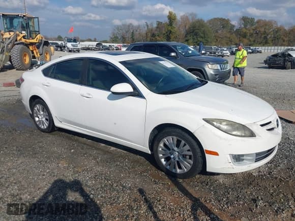 ✅ 2010 Mazda 6 i Touring • VIN: 1YVHZ8CH4A5M27219 • Lot: 43756132. Listed on IAAI with 168,488 mi. Free auction sales archive from the USA and detailed vehicle history report at DreamBid. Image 1.