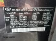 ✅ 2020 Hyundai Santa Fe Limited • VIN: 5NMS53AD1LH206915 • Lot: 42157125. Wystawiony na Copart z przebiegiem 58 052 mil. Bezpłatny archiwum sprzedaży aukcyjnych z USA i szczegółowy raport historii pojazdu na DreamBid. Zdjęcie 13.