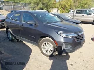 ✅ 2022 Chevrolet Equinox LT • VIN: 2GNAXUEV5N6145505 • Лот: 43368228. Опубликован ранее на IAAI с пробегом 73 302 миль. Бесплатный доступ к архиву аукционных продаж из США и подробный отчёт об истории автомобиля на DreamBid. Изображение 1.