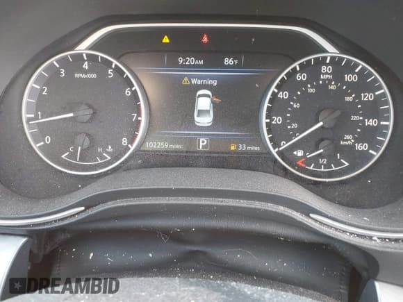 ✅ 2017 Nissan Maxima SL • VIN: 1N4AA6AP5HC407375 • Lot: 42249400. Listed on IAAI with 102,259 mi. Free auction sales archive from the USA and detailed vehicle history report at DreamBid. Image 15.