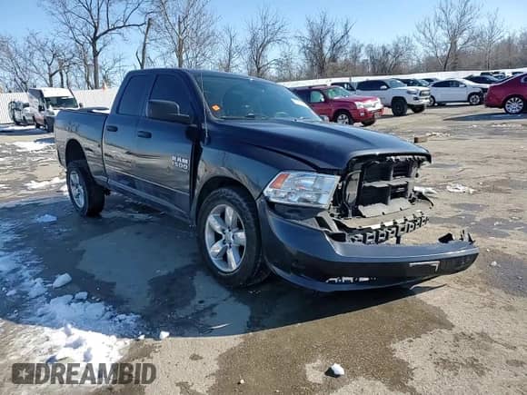 2019 Ram 1500 Express with VIN 1C6RR7FG3KS502767, listed as a Copart auction lot 88246415 with 92,577 mi miles and Salvage title. Bid and sale history available at DreamBid. Image 11.