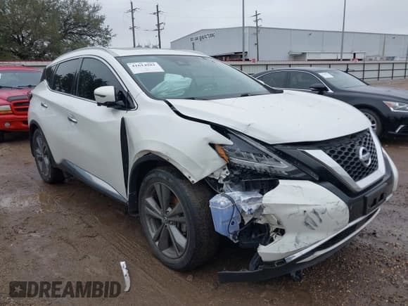 ✅ 2019 Nissan Murano Platinum • VIN: 5N1AZ2MJ3KN145091 • Lot: 41614981. Wystawiony na IAAI z przebiegiem 86 173 mil. Bezpłatny archiwum sprzedaży aukcyjnych z USA i szczegółowy raport historii pojazdu na DreamBid. Zdjęcie 1.
