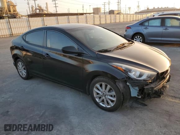 ✅ 2015 Hyundai Elantra SE • VIN: KMHDH4AE7FU261747 • Lot: 90757755. Listed on Copart with 122,147 mi. Free auction sales archive from the USA and detailed vehicle history report at DreamBid. Image 4.