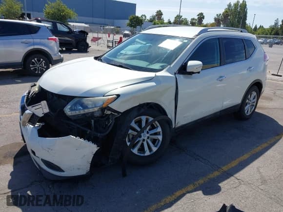 ✅ 2014 Nissan Rogue SV • VIN: 5N1AT2ML7EC834229 • Лот: 42661641. Опубликован ранее на IAAI с пробегом 60 918 миль. Бесплатный доступ к архиву аукционных продаж из США и подробный отчёт об истории автомобиля на DreamBid. Изображение 2.