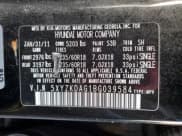 ✅ 2011 Hyundai Santa Fe Limited • VIN: 5XYZKDAG1BG039584 • Lot: 76638224. Listed on Copart with 65,871 mi. Free auction sales archive from the USA and detailed vehicle history report at DreamBid. Image 15.