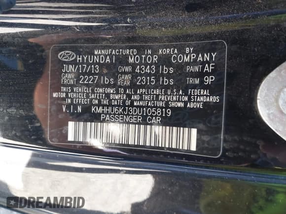 ✅ 2013 Hyundai Genesis Coupe Grand Touring • VIN: KMHHU6KJ3DU105819 • Lot: 42989655. Wystawiony na IAAI z przebiegiem 74 031 mil. Bezpłatny archiwum sprzedaży aukcyjnych z USA i szczegółowy raport historii pojazdu na DreamBid. Zdjęcie 9.