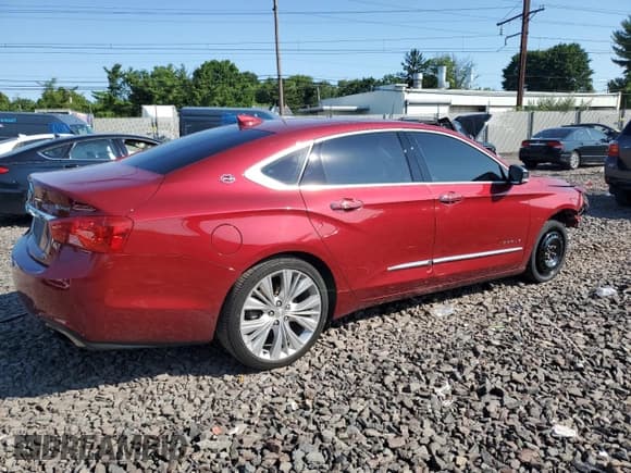 ✅ 2018 Chevrolet Impala Premier • VIN: 2G1125S30J9118262 • Лот: 63760054. Опубликован ранее на Copart с пробегом 123 369 миль. Бесплатный доступ к архиву аукционных продаж из США и подробный отчёт об истории автомобиля на DreamBid. Изображение 3.