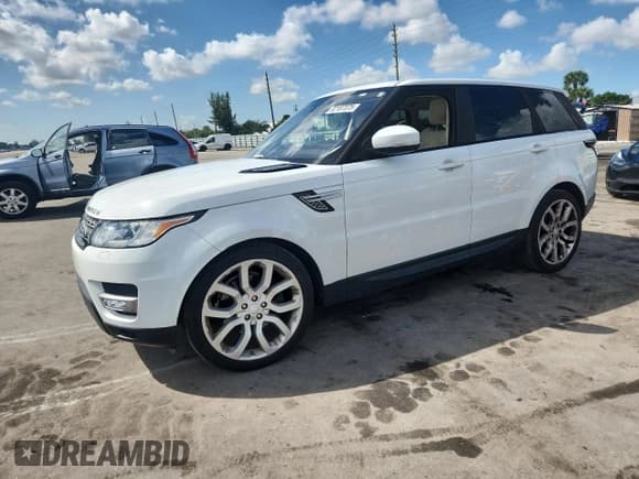 ✅ 2017 Land Rover Range Rover Sport HSE • VIN: SALWR2FV5HA143779 • Lot: 82187075. Listed on Copart with 96,526 mi. Free auction sales archive from the USA and detailed vehicle history report at DreamBid. Image 1.