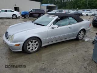 ✅ 2003 Mercedes-Benz CLK 320 • VIN: WDBLK65G83T136474 • Lot: 63787605. Wystawiony na Copart z przebiegiem 186 560 mil. Bezpłatny archiwum sprzedaży aukcyjnych z USA i szczegółowy raport historii pojazdu na DreamBid. Zdjęcie 1.