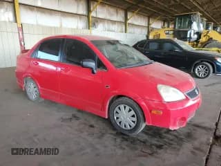 ✅ 2005 Suzuki Aerio S • VIN: JS2RA62S555256527 • Lot: 86038284. Wystawiony na Copart z przebiegiem 135 296 mil. Bezpłatny archiwum sprzedaży aukcyjnych z USA i szczegółowy raport historii pojazdu na DreamBid. Zdjęcie 4.