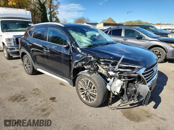 ✅ 2021 Hyundai Tucson Limited • VIN: KM8J3CAL4MU283292 • Lot: 82633845. Listed on Copart with 54,786 mi. Free auction sales archive from the USA and detailed vehicle history report at DreamBid. Image 4.