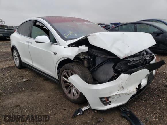 ✅ 2017 Tesla Model X 90D • VIN: 5YJXCBE2XHF059663 • Lot: 64125812. Listed on Copart with 76,600 mi. Free auction sales archive from the USA and detailed vehicle history report at DreamBid. Image 1.