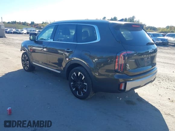✅ 2023 Kia Telluride SX • VIN: 5XYP5DGC5PG391139 • Lot: 43376099. Listed on IAAI with 39,790 mi. Free auction sales archive from the USA and detailed vehicle history report at DreamBid. Image 3.