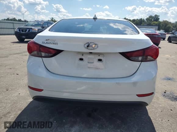 2016 Hyundai Elantra SE z VIN 5NPDH4AE8GH668377, wystawiony jako Copart lot #81238525 z przebiegiem 52 391 mil mil oraz Szkoda całkowita • Salvage title. Historia ofert i sprzedaży dostępna na DreamBid. Obrazek 6.