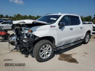 ✅ 2024 Chevrolet Silverado 1500 LTZ • VIN: 1GCUDGEL3RZ167897 • Лот: 71630215. Опубликован ранее на Copart с пробегом 41 346 миль. Бесплатный доступ к архиву аукционных продаж из США и подробный отчёт об истории автомобиля на DreamBid. Изображение 1.