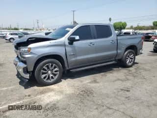 2020 Chevrolet Silverado 1500 LT z VIN 3GCPWCEK4LG157491, wystawiony jako Copart lot #68049995 z przebiegiem 88 680 mil mil oraz Szkoda całkowita • Salvage title. Historia ofert i sprzedaży dostępna na DreamBid. Obrazek 1.