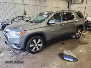 2020 Chevrolet Traverse LT with VIN 1GNERHKW8LJ141366, listed as a Copart auction lot 84766745 with 67,555 mi miles and Salvage title. Bid and sale history available at DreamBid. Image 1.