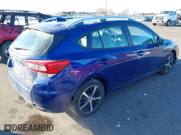 ✅ 2023 Subaru Impreza Premium • VIN: 4S3GTAV68P3703721 • Lot: 41535935. Wystawiony na IAAI z przebiegiem 79 706 mil. Bezpłatny archiwum sprzedaży aukcyjnych z USA i szczegółowy raport historii pojazdu na DreamBid. Zdjęcie 4.