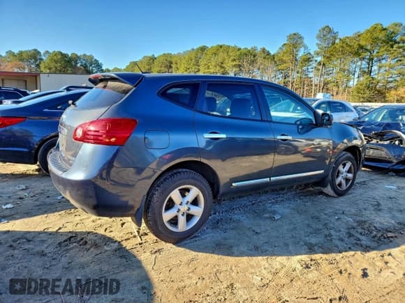✅ 2013 Nissan Rogue S • VIN: JN8AS5MV6DW136979 • Lot: 94249585. Listed on Copart with 165,225 mi. Free auction sales archive from the USA and detailed vehicle history report at DreamBid. Image 3.