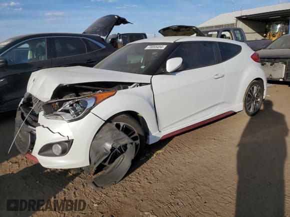 ✅ 2016 Hyundai Veloster Turbo • VIN: KMHTC6AE2GU297546 • Lot: 73055454. Wystawiony na Copart z przebiegiem 86 466 mil. Bezpłatny archiwum sprzedaży aukcyjnych z USA i szczegółowy raport historii pojazdu na DreamBid. Zdjęcie 1.