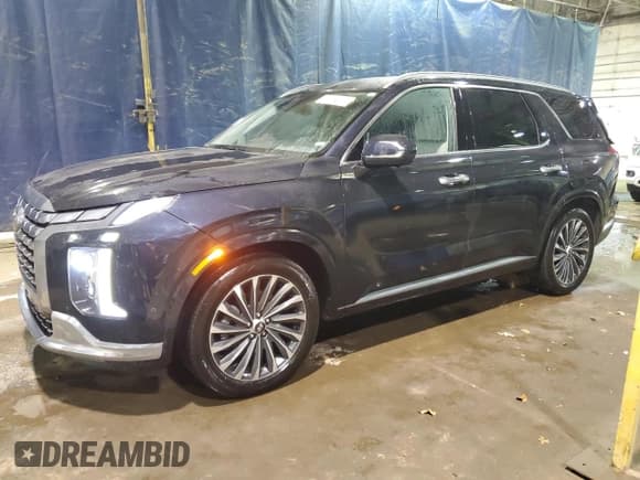✅ 2024 Hyundai Palisade Calligraphy • VIN: KM8R7DGE2RU710806 • Lot: 41492105. Wystawiony na Copart z przebiegiem 32 717 mil. Bezpłatny archiwum sprzedaży aukcyjnych z USA i szczegółowy raport historii pojazdu na DreamBid. Zdjęcie 1.
