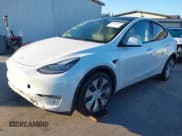 ✅ 2023 Tesla Model Y Long Range • VIN: 7SAYGDEE2PA058634 • Lot: 43570934. Listed on IAAI with 40,478 mi. Free auction sales archive from the USA and detailed vehicle history report at DreamBid. Image 2.