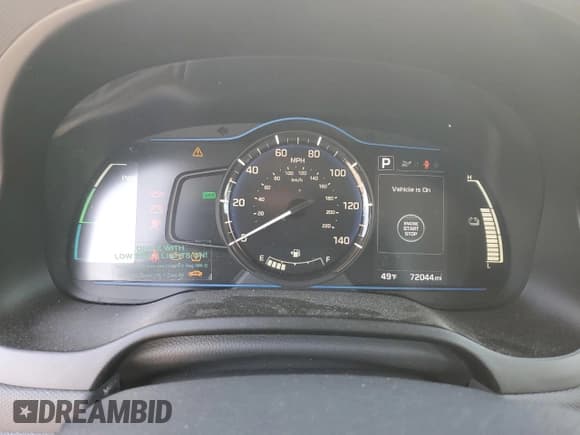 ✅ 2018 Hyundai Ioniq Blue • VIN: KMHC65LC2JU100864 • Lot: 52219505. Wystawiony na Copart z przebiegiem 72 044 mil. Bezpłatny archiwum sprzedaży aukcyjnych z USA i szczegółowy raport historii pojazdu na DreamBid. Zdjęcie 9.