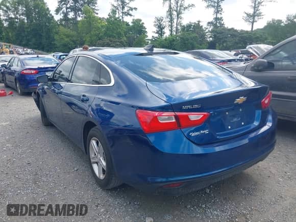 2019 Chevrolet Malibu LS with VIN 1G1ZC5ST1KF186353, listed as a IAAI auction lot 42524890 with 201,402 mi miles and . Bid and sale history available at DreamBid. Image 3.