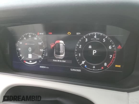 ✅ 2020 Land Rover Range Rover Velar R-Dynamic S • VIN: SALYK2FVXLA289875 • Lot: 48615355. Listed on Copart with 60,654 mi. Free auction sales archive from the USA and detailed vehicle history report at DreamBid. Image 9.