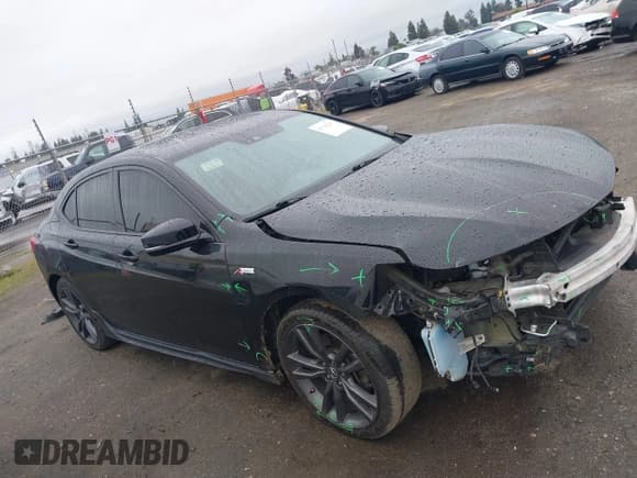 ✅ 2019 Acura TLX w/A-Spec Pkg • VIN: 19UUB2F61KA005581 • Lot: 41799207. Listed on IAAI with 66,999 mi. Free auction sales archive from the USA and detailed vehicle history report at DreamBid. Image 14.