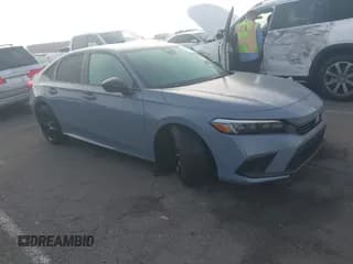 ✅ 2024 Honda Civic Sport • VIN: 2HGFE2F54RH582740 • Lot: 43654031. Listed on IAAI with 25,788 mi. Free auction sales archive from the USA and detailed vehicle history report at DreamBid. Image 1.