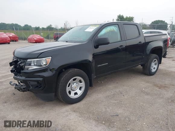 ✅ 2022 Chevrolet Colorado 4WD Work Truck • VIN: 1GCGTBEN5N1323189 • Lot: 42862681. Listed on IAAI with 31,052 mi. Free auction sales archive from the USA and detailed vehicle history report at DreamBid. Image 2.