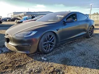 ✅ 2022 Tesla Model S • VIN: 5YJSA1E55NF464149 • Lot: 92847295. Listed on Copart with 56,200 mi. Free auction sales archive from the USA and detailed vehicle history report at DreamBid. Image 1.