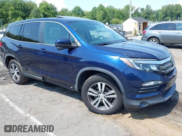 ✅ 2018 Honda Pilot EX-L • VIN: 5FNYF6H5XJB013698 • Lot: 42986201. Listed on IAAI with 63,873 mi. Free auction sales archive from the USA and detailed vehicle history report at DreamBid. Image 1.