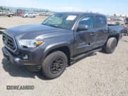 ✅ 2021 Toyota Tacoma SR • VIN: 3TMCZ5AN5MM446870 • Lot: 42484945. Listed on IAAI with 33,750 mi. Free auction sales archive from the USA and detailed vehicle history report at DreamBid. Image 2.