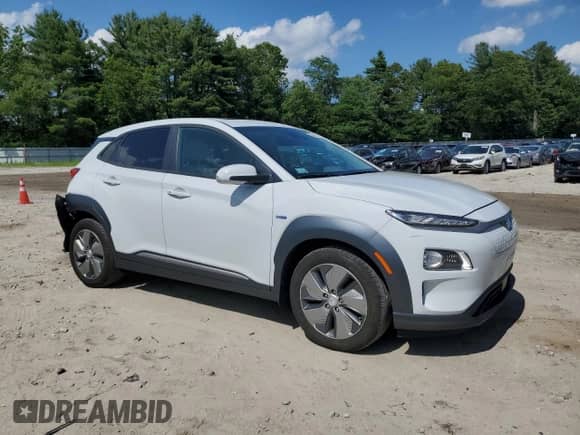 2019 Hyundai Kona Ultimate z VIN KM8K53AG2KU032219, wystawiony jako Copart lot #61468545 z przebiegiem 61 901 mil mil oraz Szkoda całkowita • Salvage title. Historia ofert i sprzedaży dostępna na DreamBid. Obrazek 4.