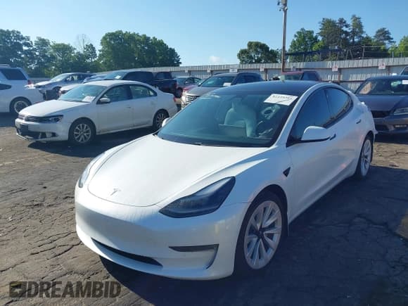✅ 2021 Tesla Model 3 Long Range • VIN: 5YJ3E1EB6MF053498 • Lot: 42249301. Wystawiony na IAAI z przebiegiem 36 275 mil. Bezpłatny archiwum sprzedaży aukcyjnych z USA i szczegółowy raport historii pojazdu na DreamBid. Zdjęcie 2.