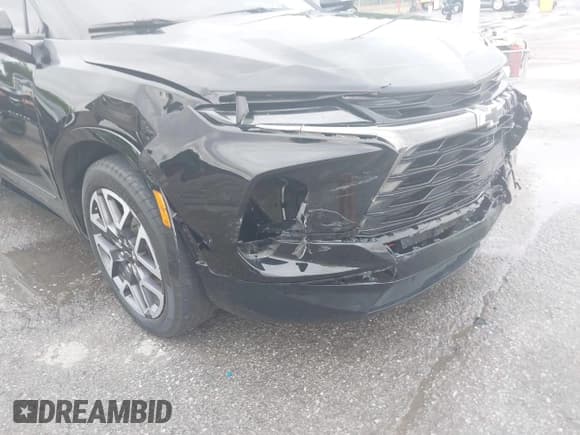 ✅ 2024 Chevrolet Blazer RS • VIN: 3GNKBERS3RS277937 • Lot: 42777897. Listed on IAAI with 37,721 mi. Free auction sales archive from the USA and detailed vehicle history report at DreamBid. Image 6.