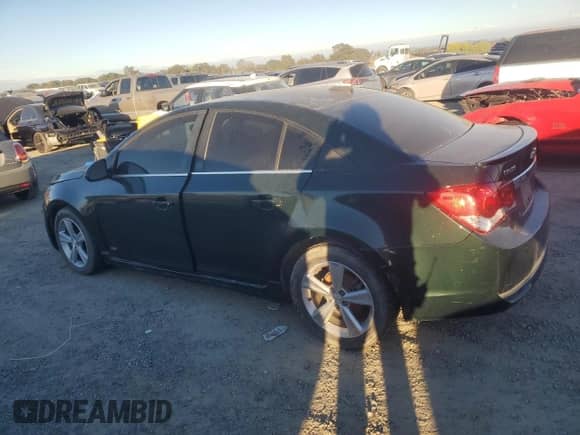 2015 Chevrolet Cruze LT with VIN 1G1PE5SB9F7105446, listed as a Copart auction lot 91080625 with Not provided miles and Salvage title. Bid and sale history available at DreamBid. Image 2.