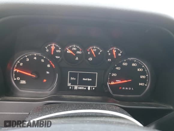 ✅ 2019 Chevrolet Silverado 1500 Custom • VIN: 1GCRYBEF3KZ202113 • Lot: 60526705. Listed on Copart with 54,978 mi. Free auction sales archive from the USA and detailed vehicle history report at DreamBid. Image 9.