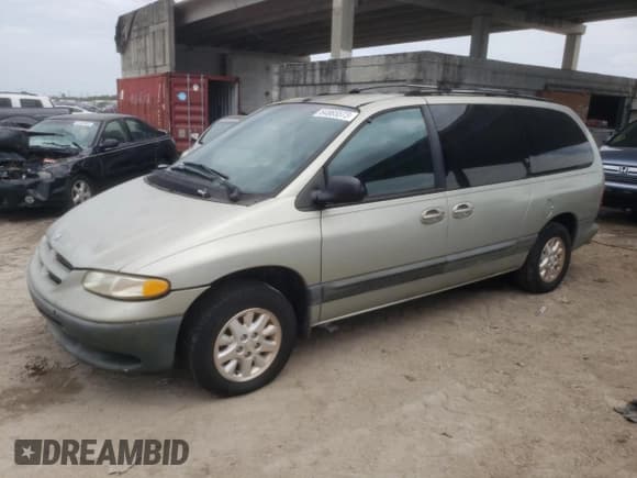 ✅ 2000 Dodge Caravan SE • VIN: 1B4GP44GXYB639573 • Lot: 71392205. Listed on Copart with 50,808 mi. Free auction sales archive from the USA and detailed vehicle history report at DreamBid. Image 1.