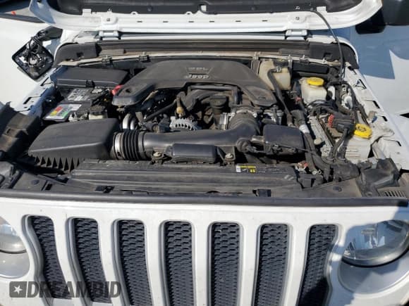 ✅ 2019 Jeep Wrangler Unlimited Sahara • VIN: 1C4HJXEG7KW651768 • Lot: 80401965. Listed on Copart with 115,603 mi. Free auction sales archive from the USA and detailed vehicle history report at DreamBid. Image 11.