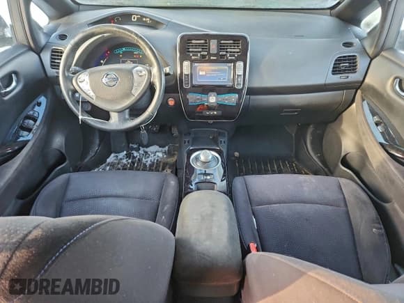 ✅ 2013 Nissan LEAF SL • VIN: 1N4AZ0CP7DC402952 • Lot: 95256225. Listed on Copart with 90,608 mi. Free auction sales archive from the USA and detailed vehicle history report at DreamBid. Image 8.