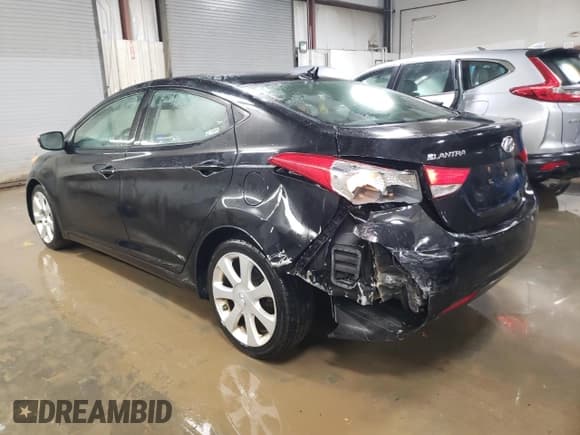✅ 2013 Hyundai Elantra GLS • VIN: 5NPDH4AE7DH341092 • Lot: 87521525. Listed on Copart with 126,457 mi. Free auction sales archive from the USA and detailed vehicle history report at DreamBid. Image 2.