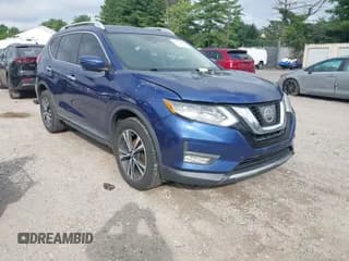 ✅ 2017 Nissan Rogue SL • VIN: 5N1AT2MVXHC780740 • Lot: 42734053. Listed on IAAI with 165,596 mi. Free auction sales archive from the USA and detailed vehicle history report at DreamBid. Image 1.