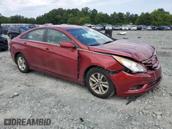 ✅ 2013 Hyundai Sonata GLS • VIN: 5NPEB4AC1DH646723 • Lot: 67029064. Listed on Copart with 160,960 mi. Free auction sales archive from the USA and detailed vehicle history report at DreamBid. Image 4.