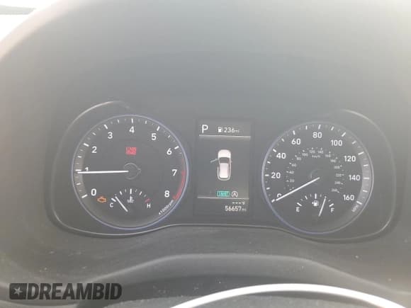 ✅ 2022 Hyundai Kona SEL • VIN: KM8K62AB9NU881747 • Лот: 71172074. Опубликован ранее на Copart с пробегом 56 657 миль. Бесплатный доступ к архиву аукционных продаж из США и подробный отчёт об истории автомобиля на DreamBid. Изображение 9.