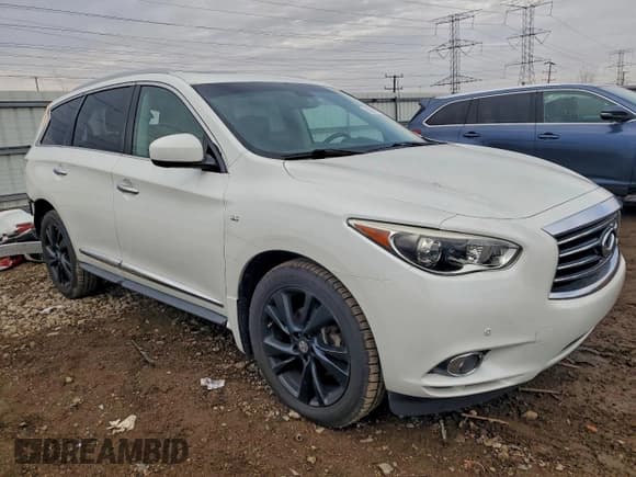 ✅ 2015 Infiniti QX60 • VIN: 5N1AL0MM0FC525250 • Lot: 93531675. Listed on Copart with 94,498 mi. Free auction sales archive from the USA and detailed vehicle history report at DreamBid. Image 4.